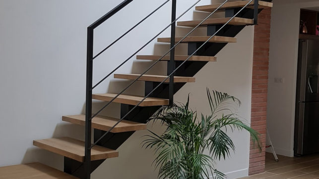 L Escalier Quart Tournant De Fer Et Tendance R Alisation Sur Mesure Qualit